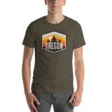 Oregon - Vintage - Short-Sleeve Unisex T-Shirt - Oregon Born